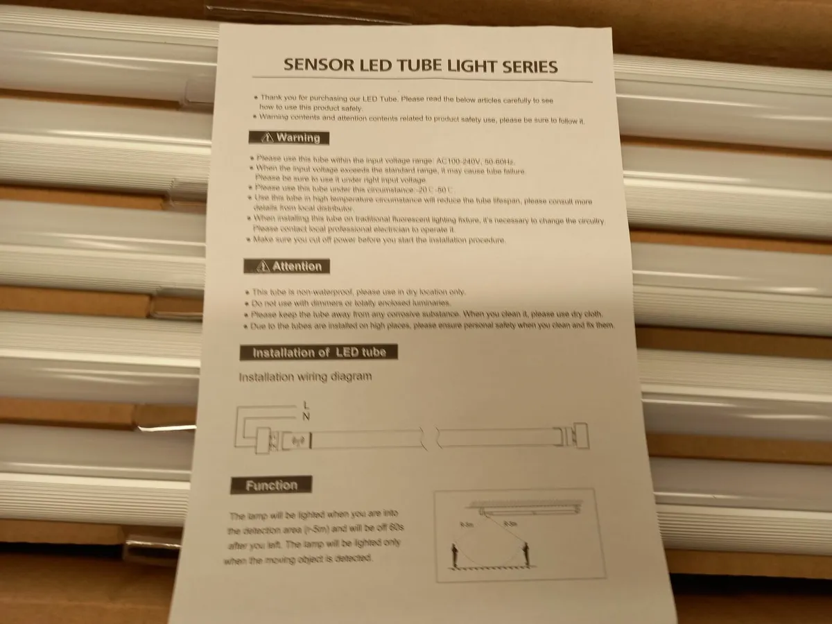 Online Auction Of Sensor Led Tube Light & More! - Image 3