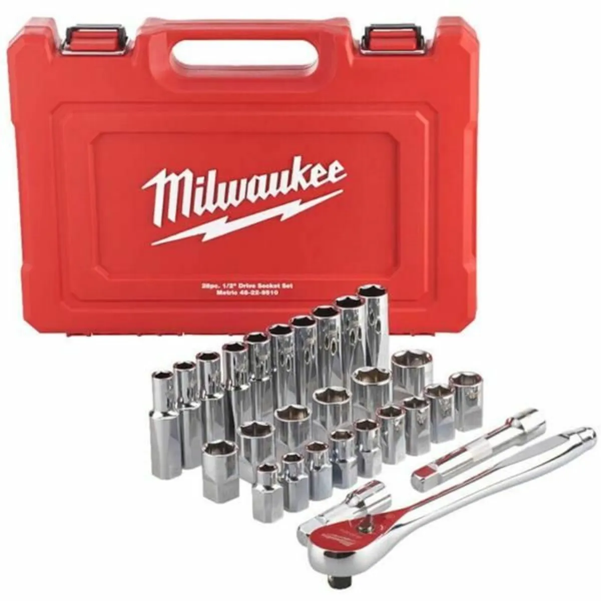 Milwaukee 4932471864 28 Piece 1/2'' Drive