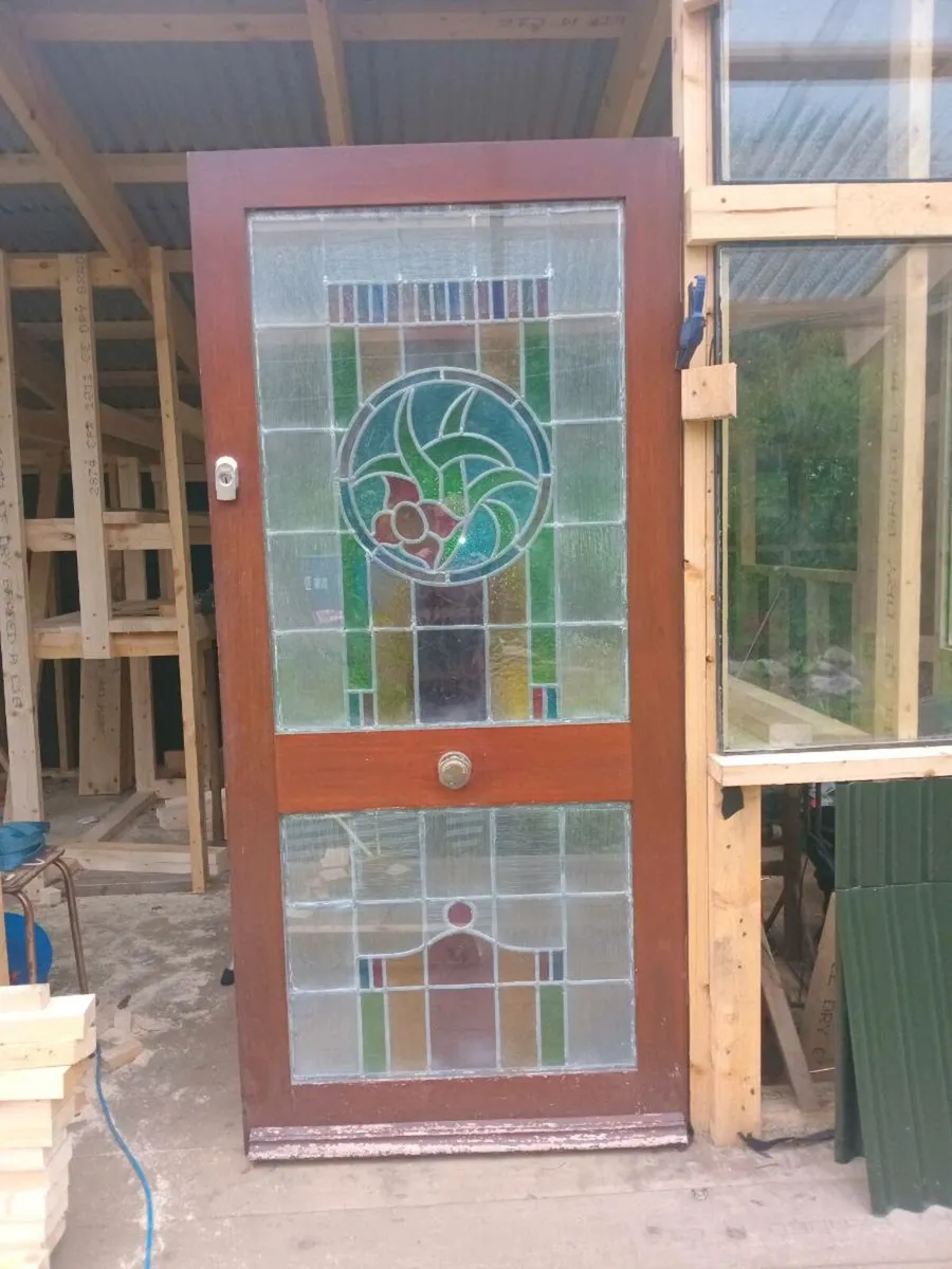 Stained glass front door - Image 1