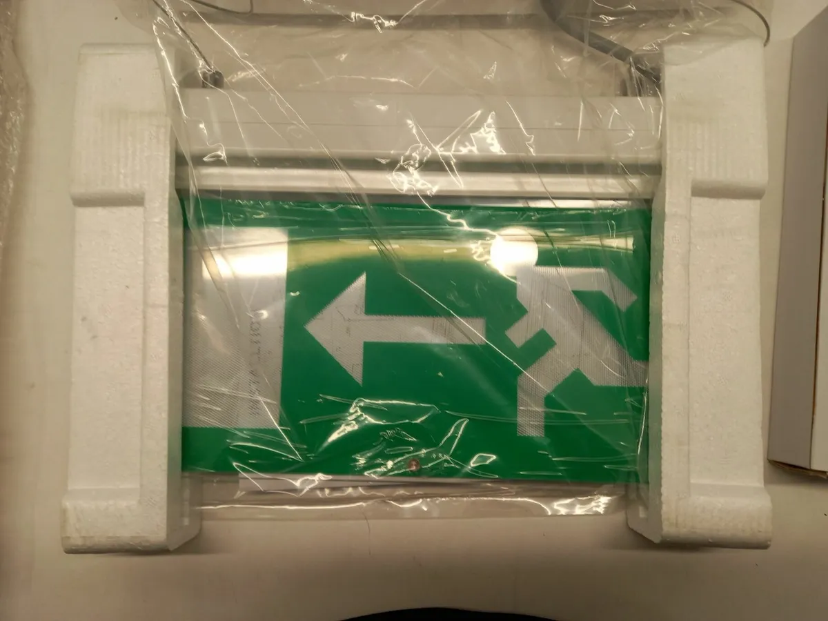 Online Auction Of An Emergency Exit Sign & More! - Image 1