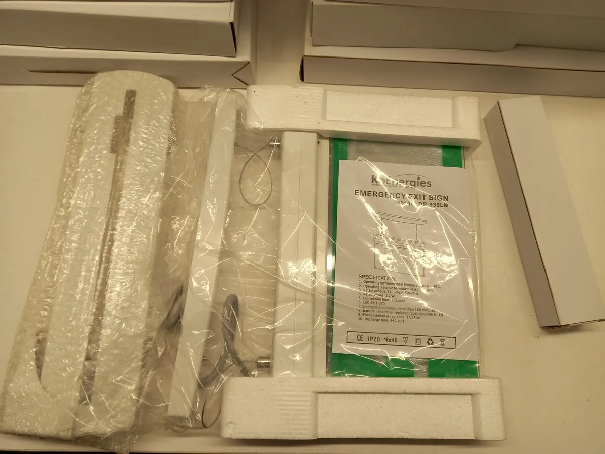 Online Auction Of An Emergency Exit Sign & More! - Image 3