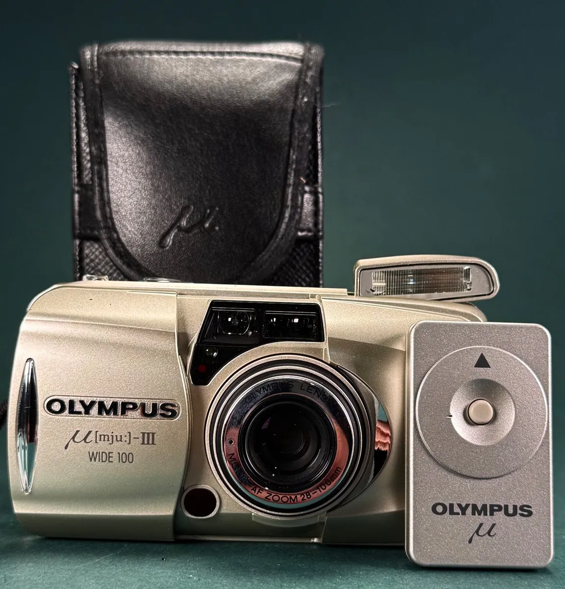 Olympus mju iii wide 35 mm film point&shoot camera - Image 1
