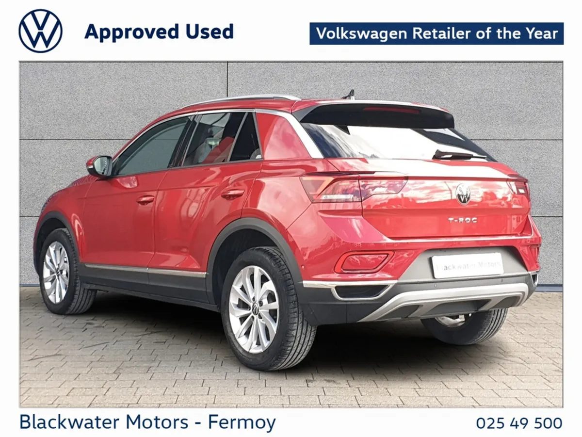 Volkswagen T-Roc 1.5TSI 150BHP STYLE AUTOMATIC WIT - Image 4
