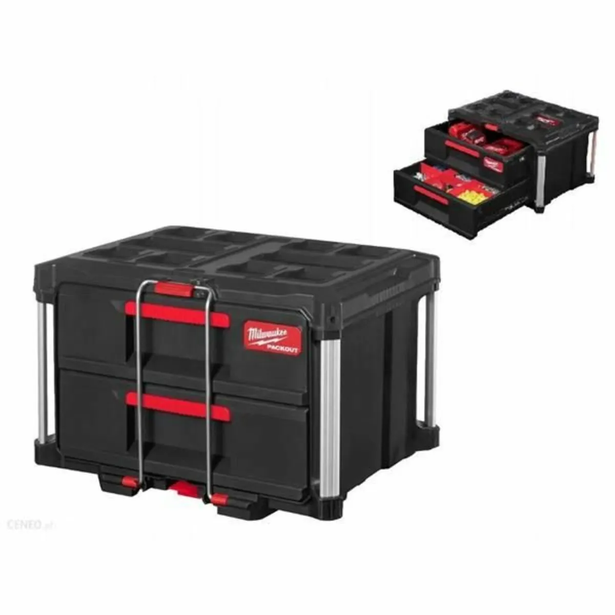 Milwaukee packout 2 drawer tool box