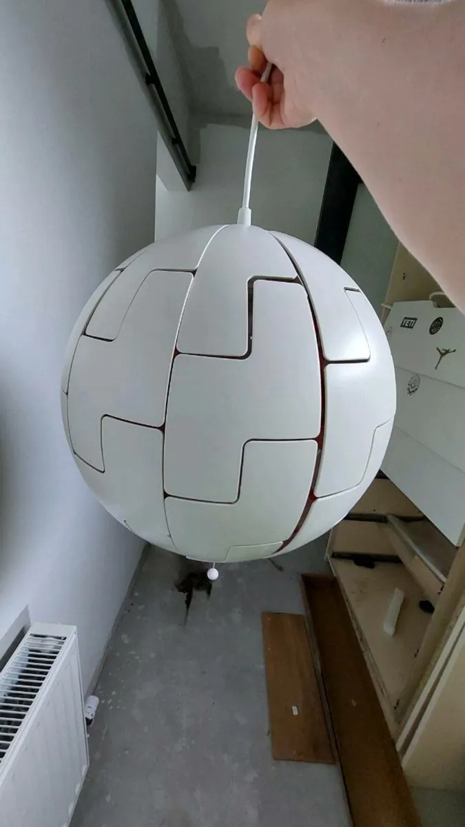 Ikea Death Star Pendant - Image 1
