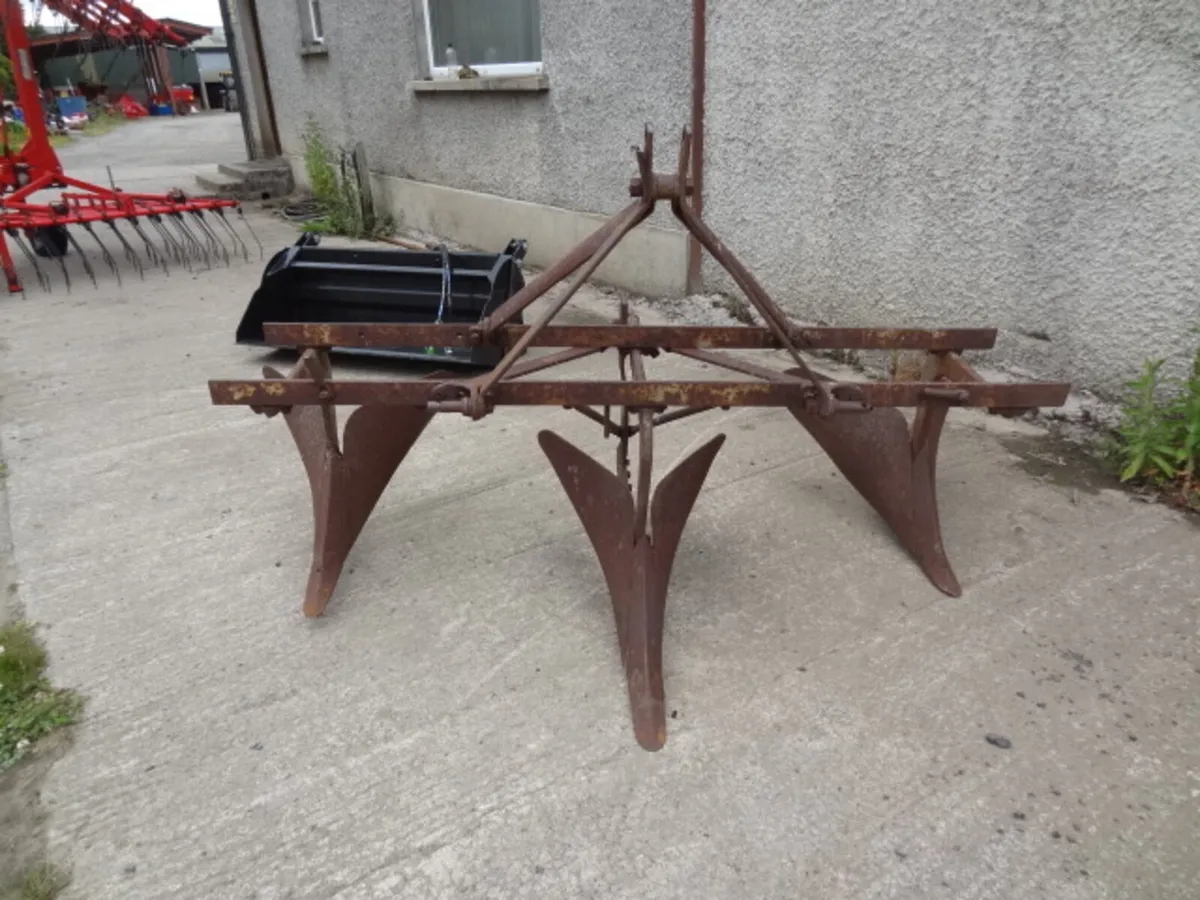 Massey Ferguson 2 row Drill Plough - Image 2