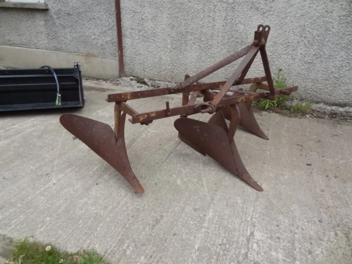 Massey Ferguson 2 row Drill Plough - Image 1