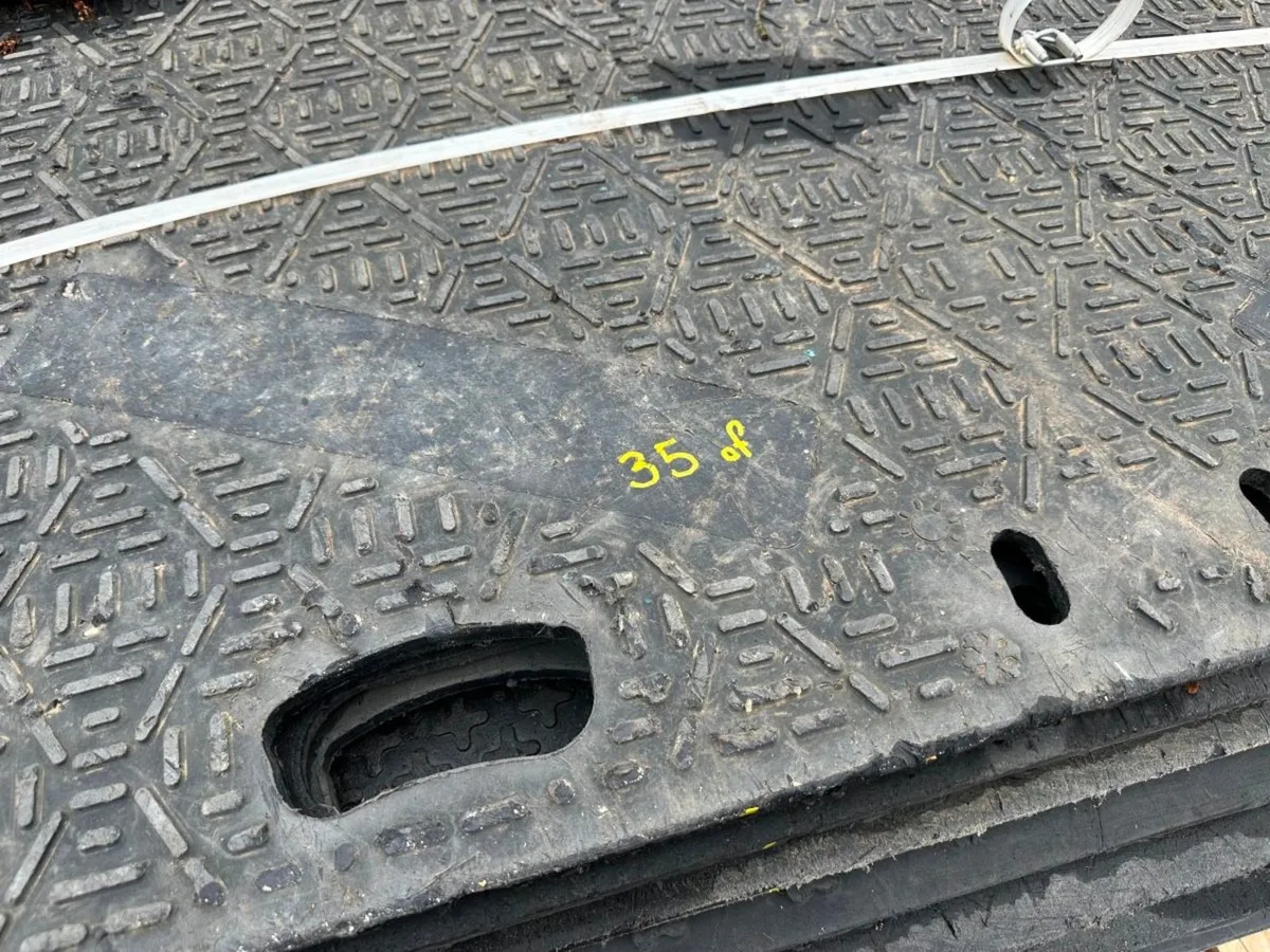Plastic track mats ground protection cover ....34 - Image 4