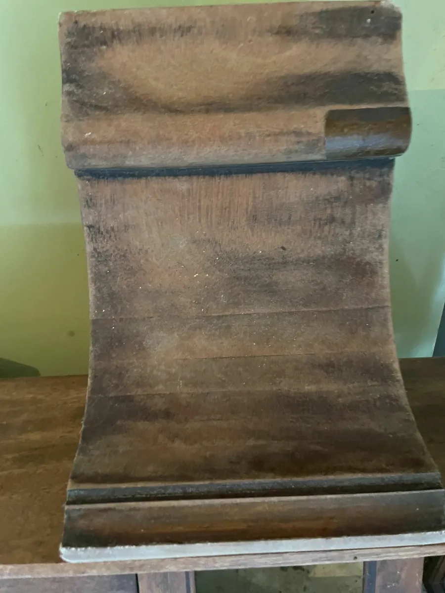 Mahogany table.  Pine wardrobe. Oak side board - Image 4