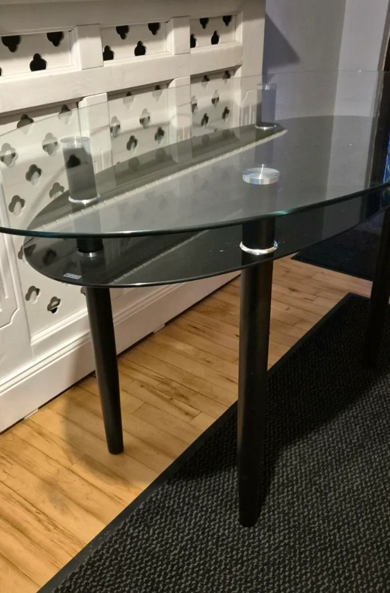 Glass tables brand new in the box - Image 2