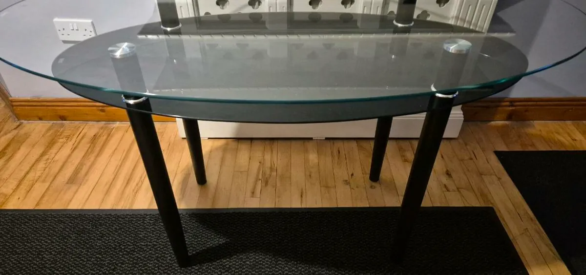 Glass tables brand new in the box - Image 4