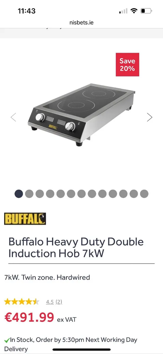 Induction hob