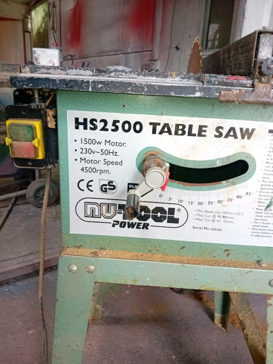 Table Bench Saw - Image 2