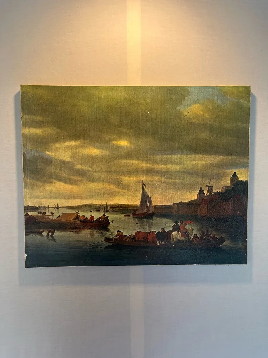 Dutch Print on Canvas - Image 1