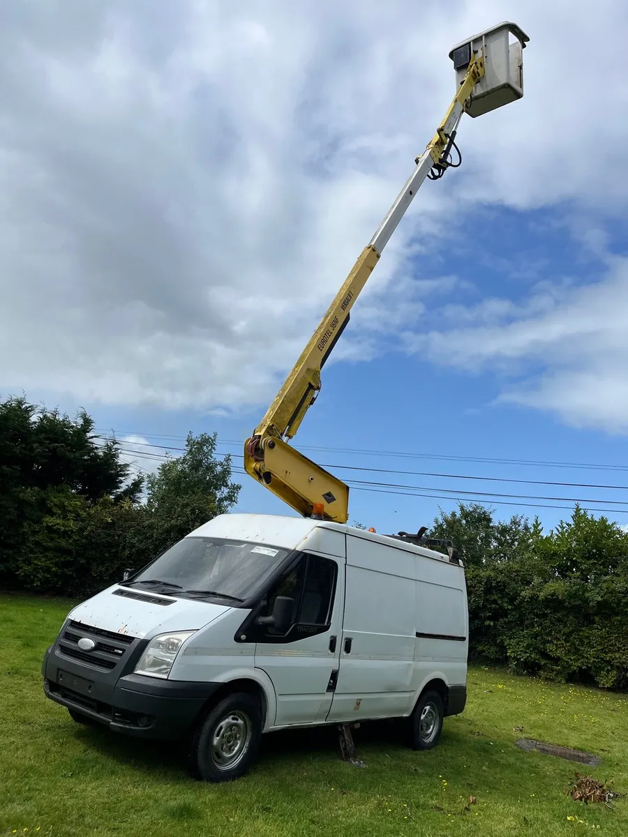 2008 Ford transit cherry picker - Image 1