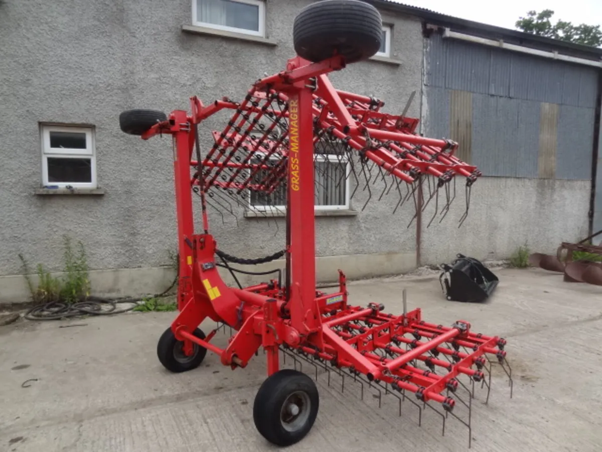 Einbock 6 Metre Tine Grass Harrow - Image 3