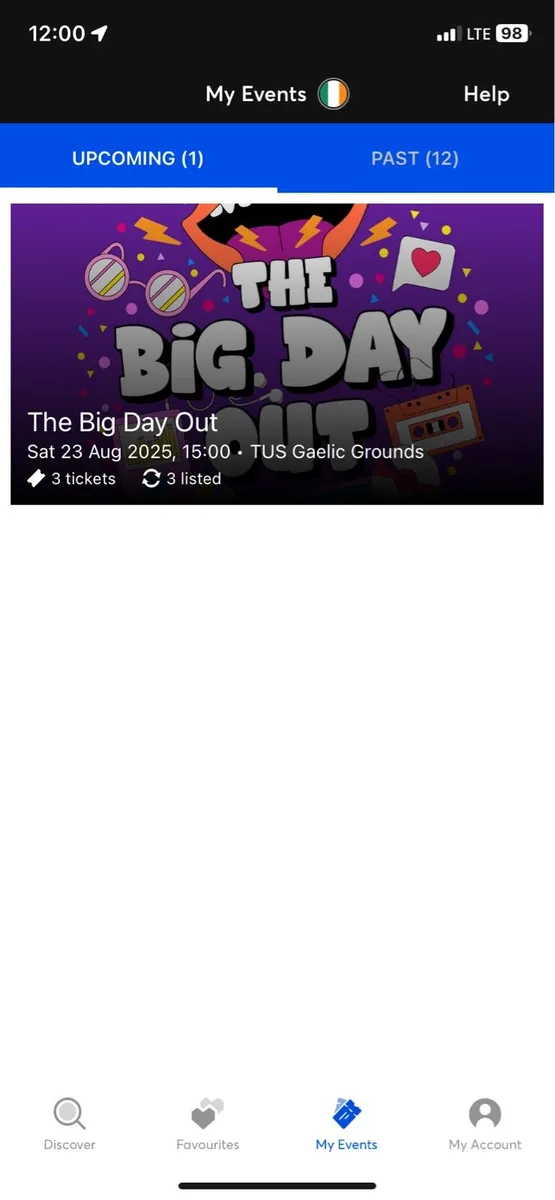 Big Day out Tickets