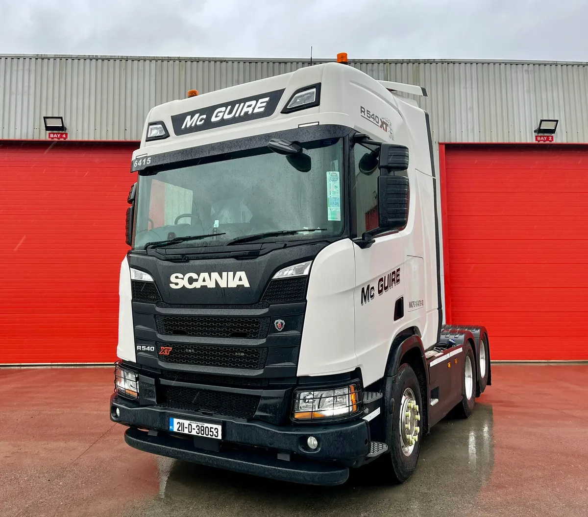 211 Scania XT R540 6×2 Twin Wheel Rear Tag - Image 1