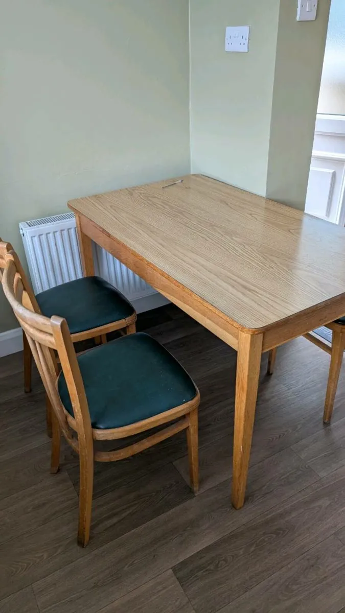 Kitchen table with 3 chairs