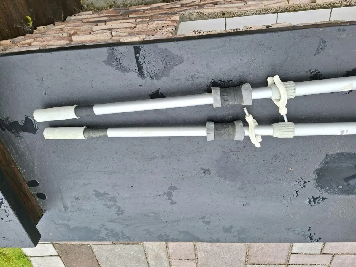 Lightweight plastic/aluminium boat oars - Image 2