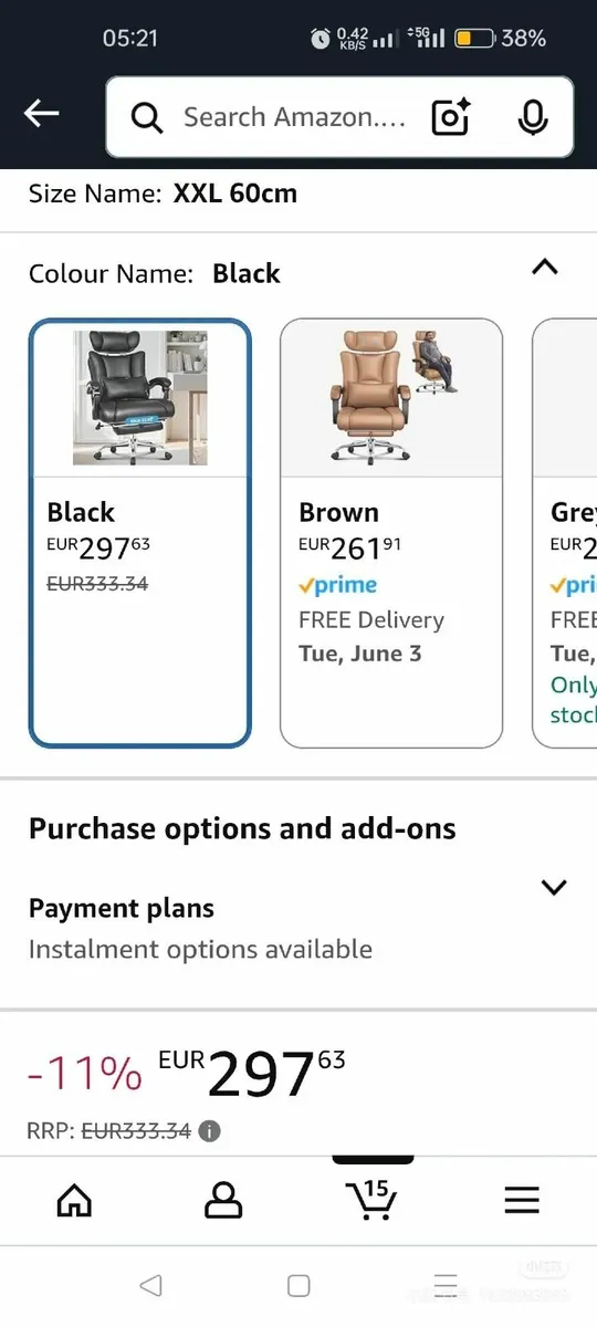Brand new Unboxed boss chair for for heavy person! - Image 2