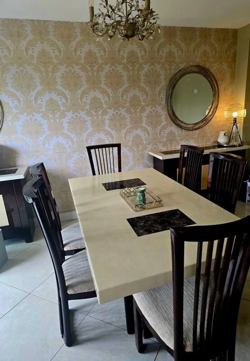 Strasbourg Dining Table and Sideboard Set - Image 1