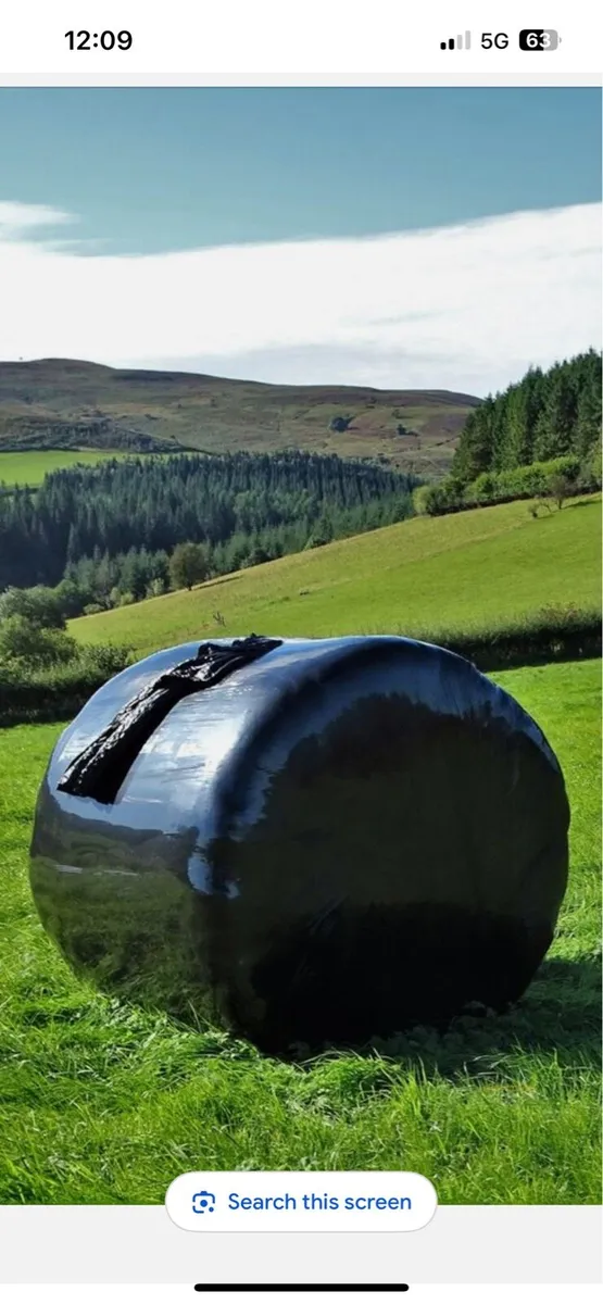 round bale haylage