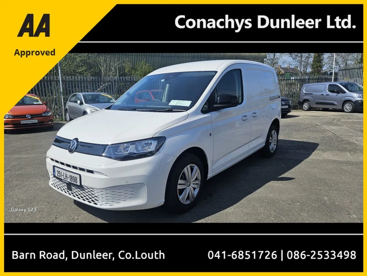 Volkswagen Caddy Cargo BUS TDI 102HP Manual 6spee - Image 3