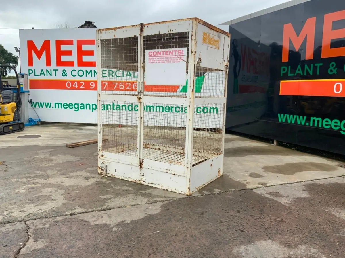 CHEMICAL STORAGE (COSHH) CAGE.......3731-1. - Image 3
