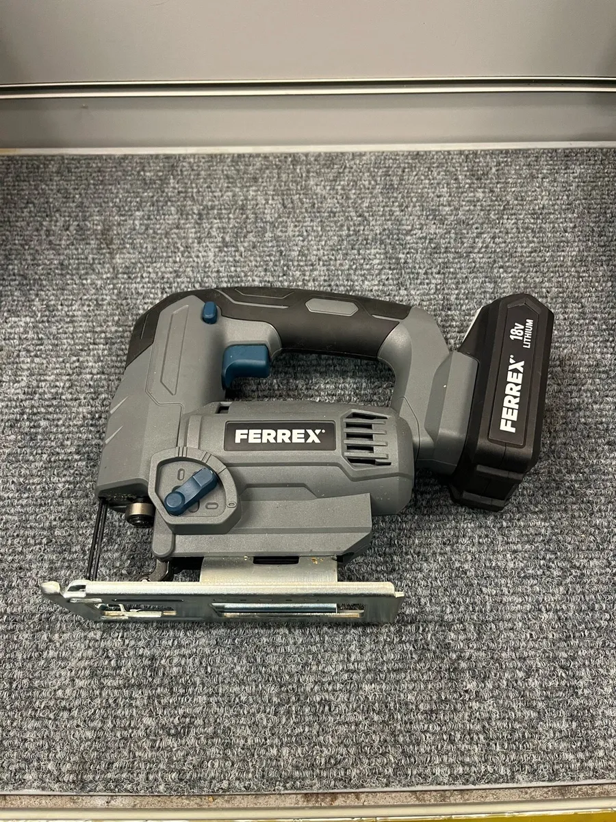 Ferrex 18V Cordless Jigsaw with Battery and Charge - Image 1