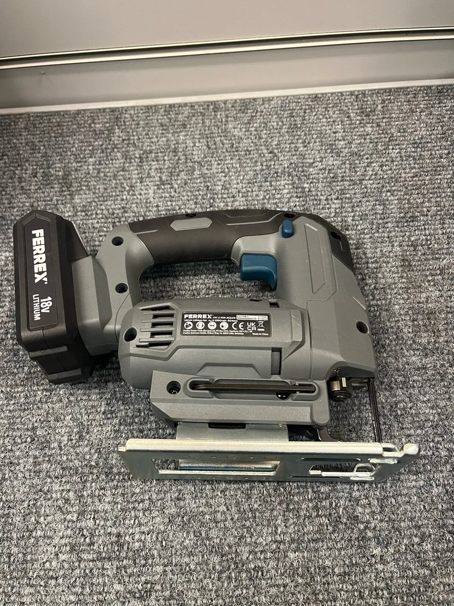 Ferrex 18V Cordless Jigsaw with Battery and Charge - Image 2