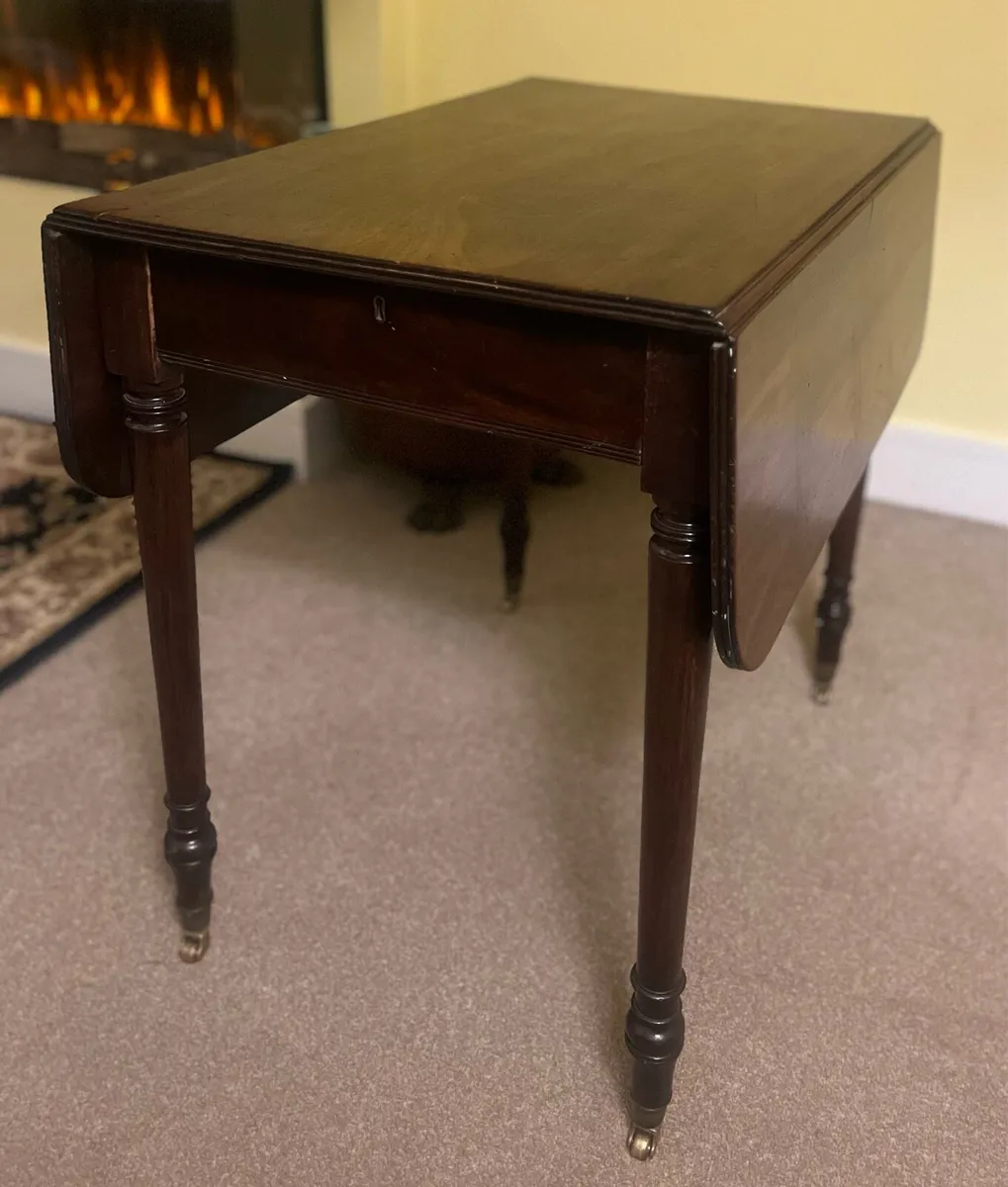 Irish Georgian Pembroke Table - Image 2