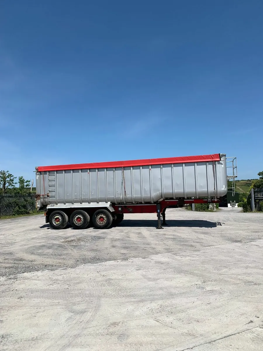 Bulk Alloy Tipping Trailer For Sale - 2008 - Image 1