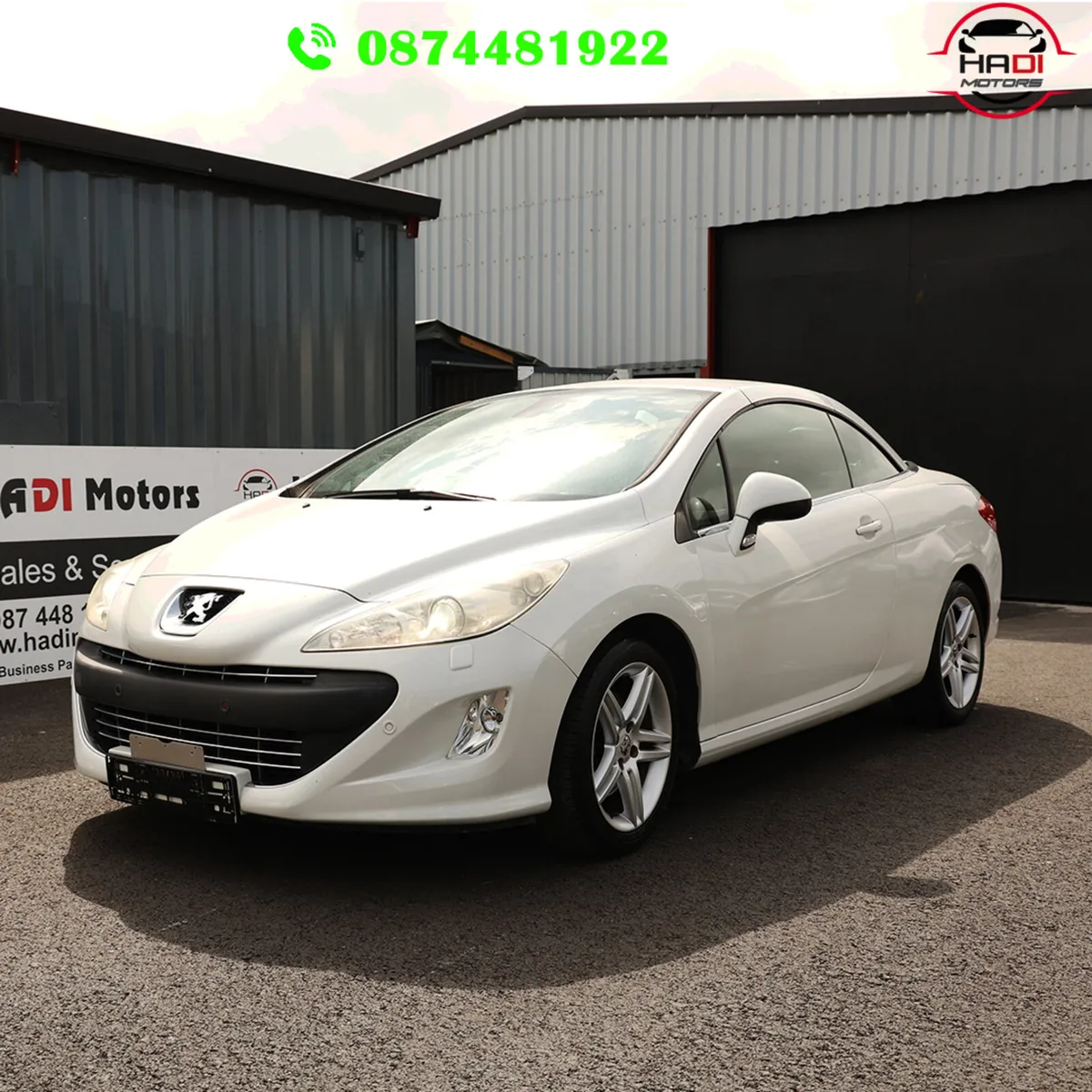 308 coupe 2010 white - Image 3