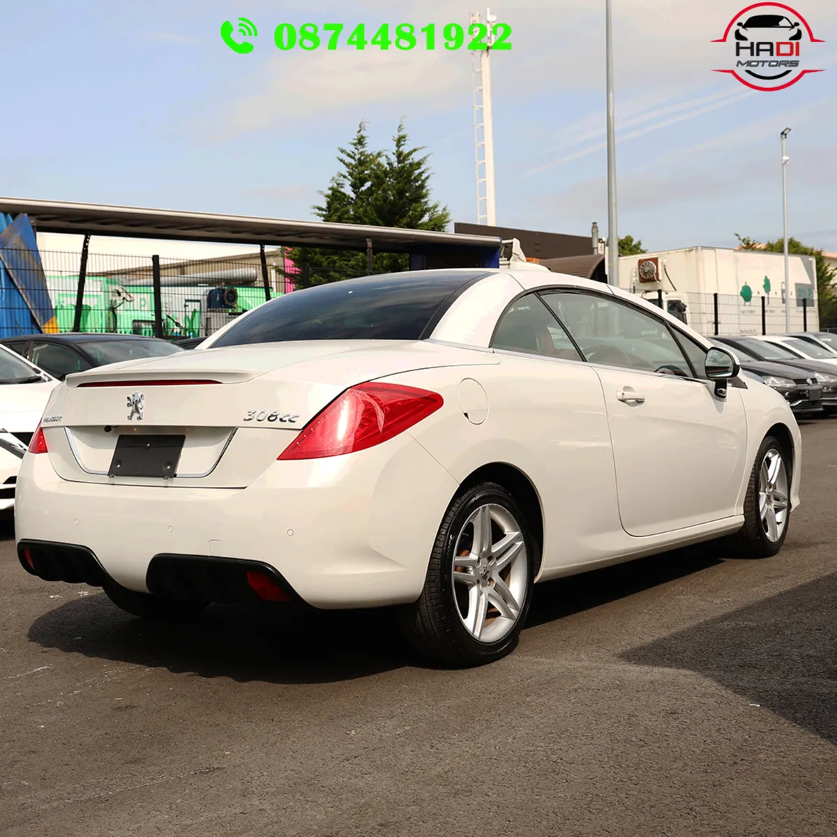 308 coupe 2010 white - Image 4