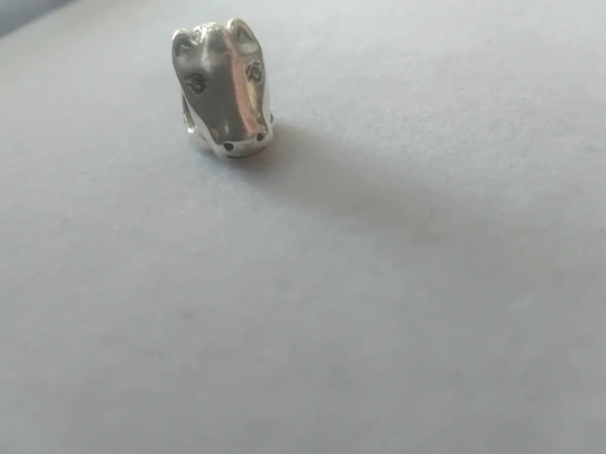 STERLING SILVER 925 PANDORA HORSE'S HEAD CHARM - Image 4
