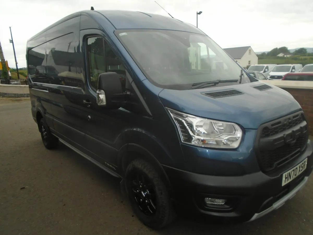 2020 FORD TRANSIT 350 LWB MR TRAIL 170HP AWD. - Image 1