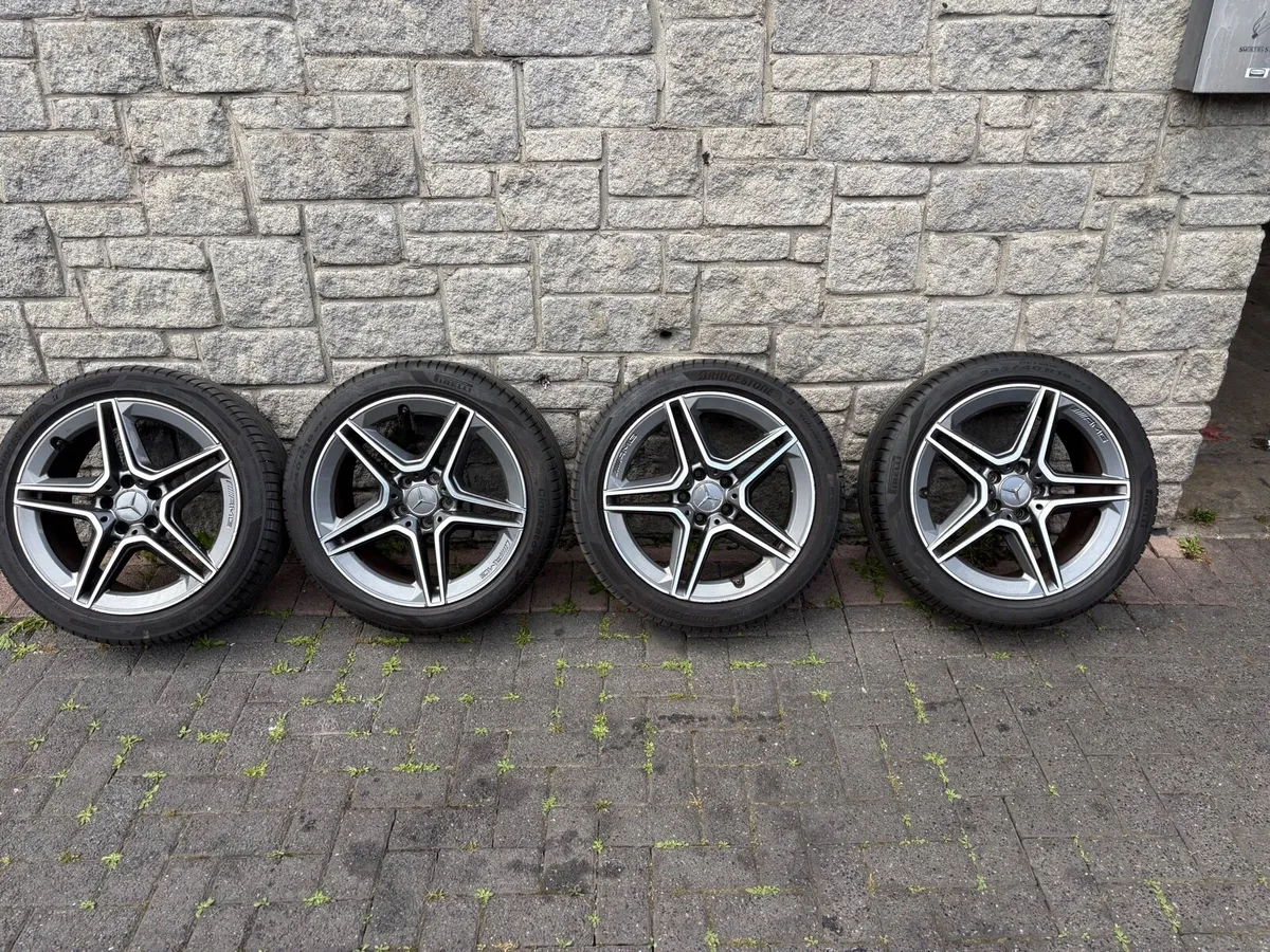 Mercedes c43 wheels - Image 1