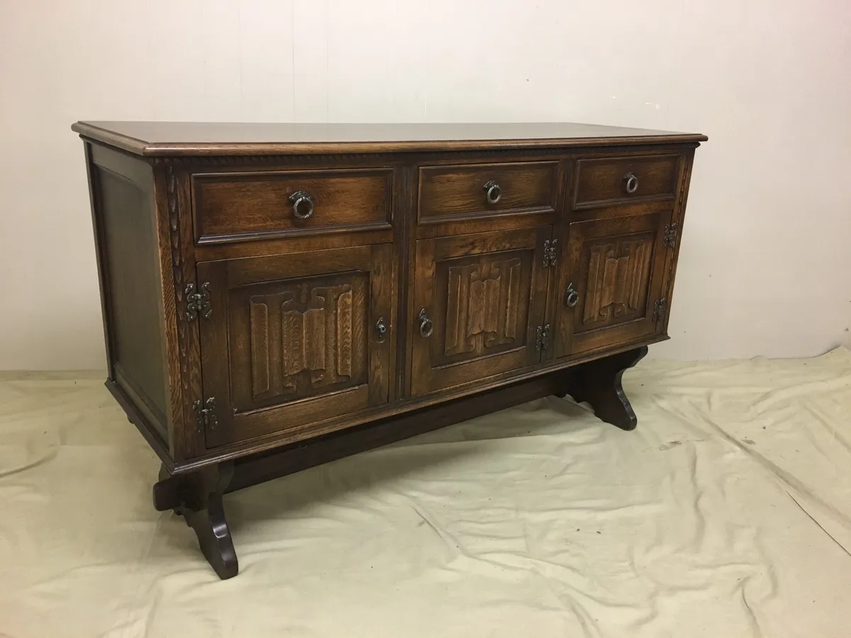 Oak Sideboard - Image 4