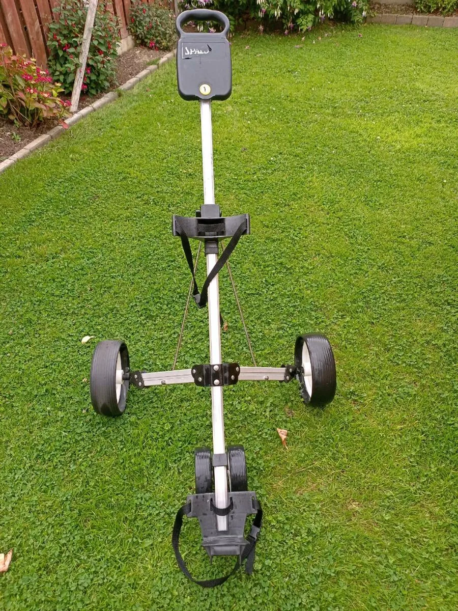 Spalding golf trolley. - Image 3