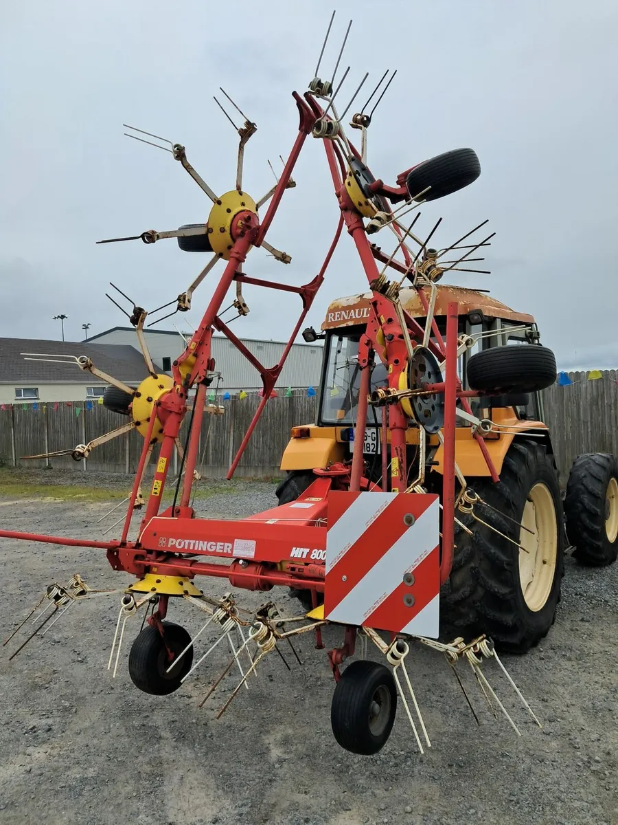 Pottinger 6 Rotor Tedder - Image 1