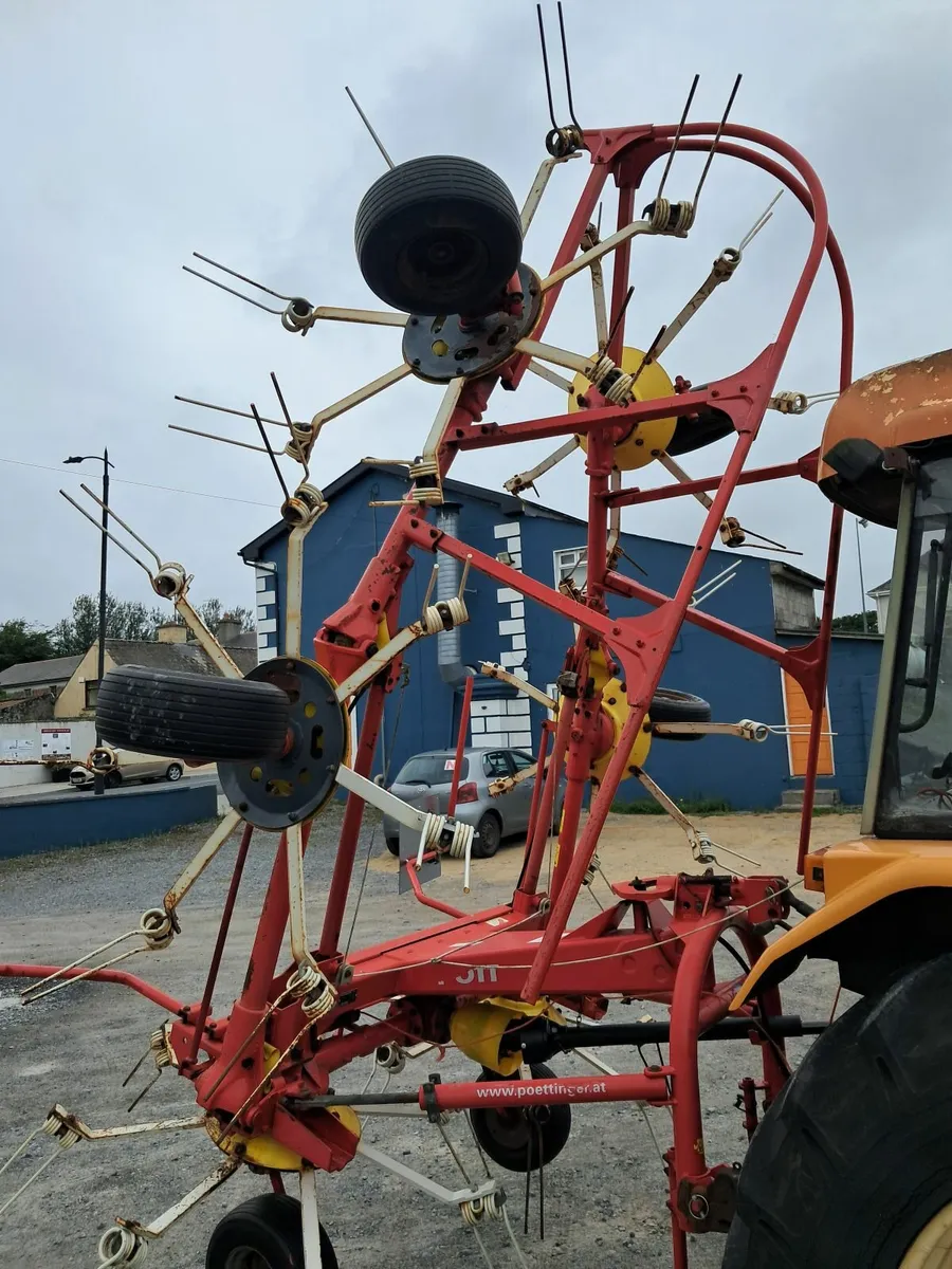 Pottinger 6 Rotor Tedder - Image 2