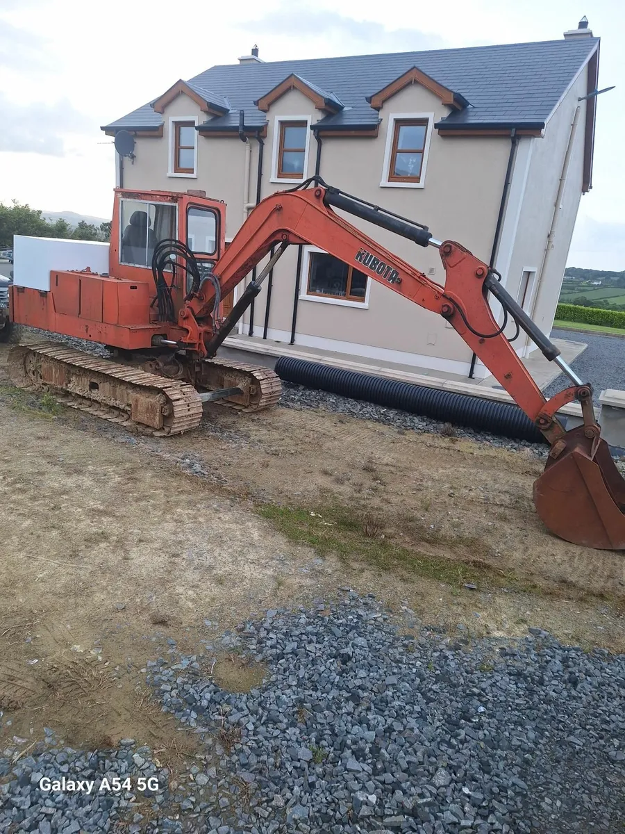 Kubota 4 half ton digger - Image 1