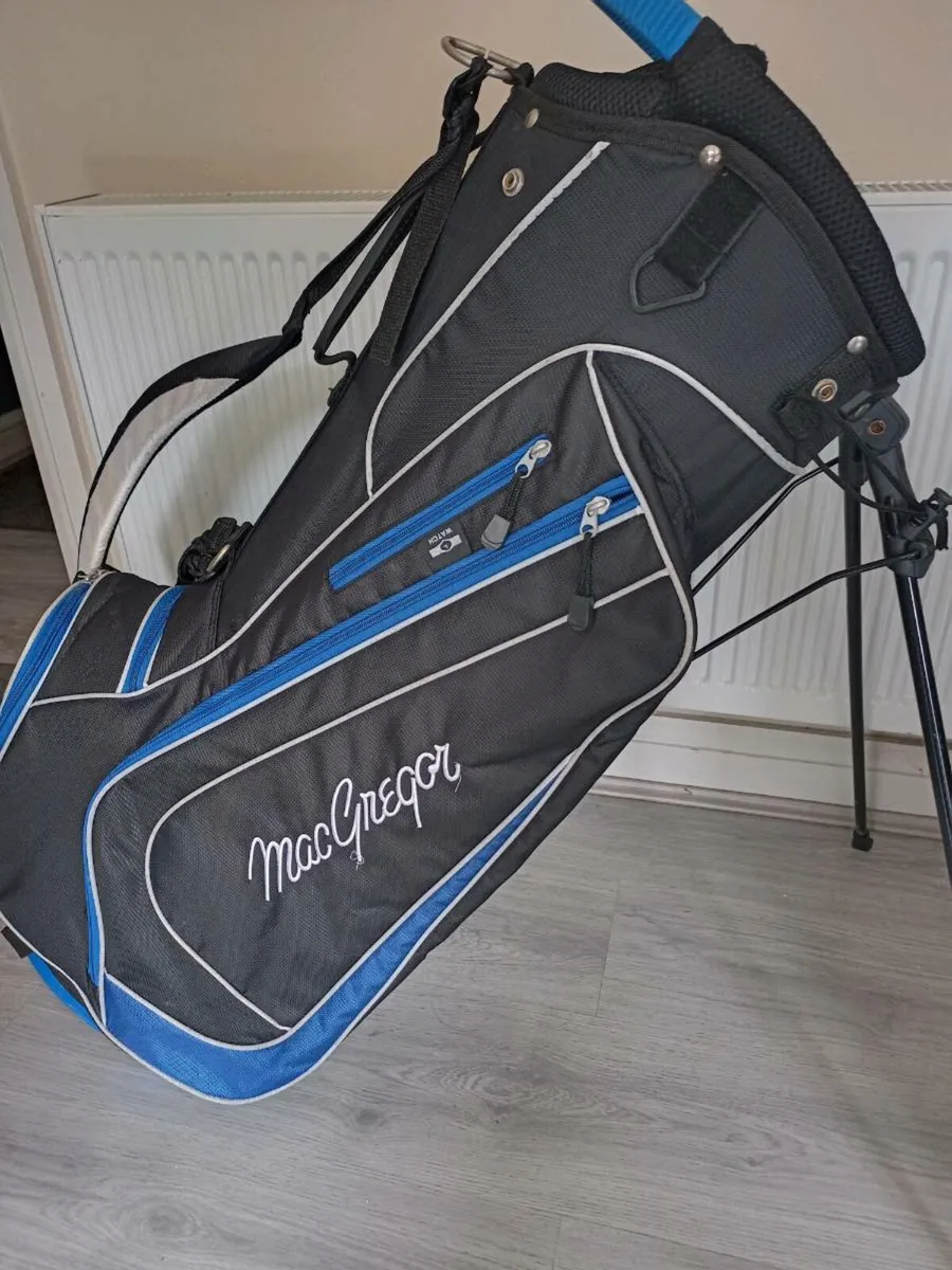 McGregor Golf bag with stand. - Image 2