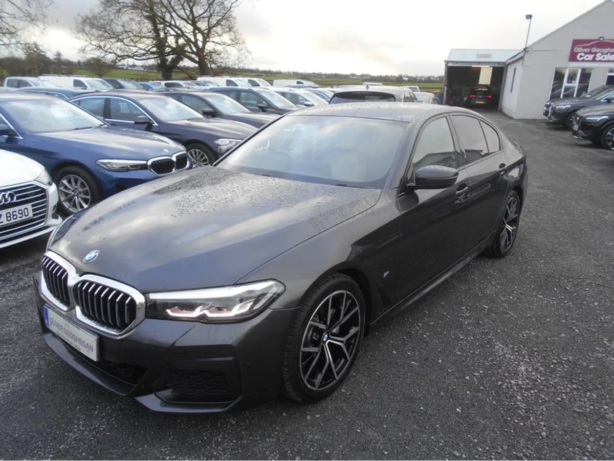 BMW 5 Series 520D M Sport Auto (cream Leather) - Image 4