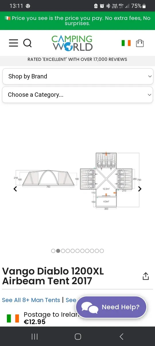 Camping tent - Image 2