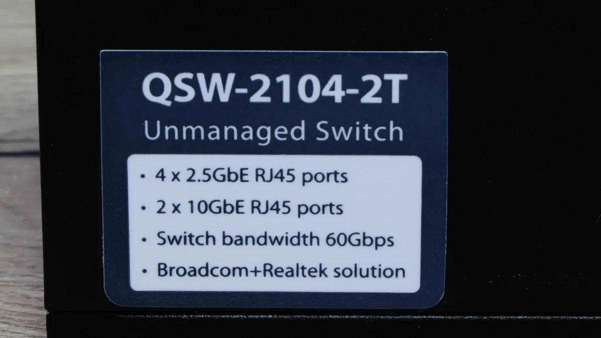 Qnap 10GB network switch - Image 2