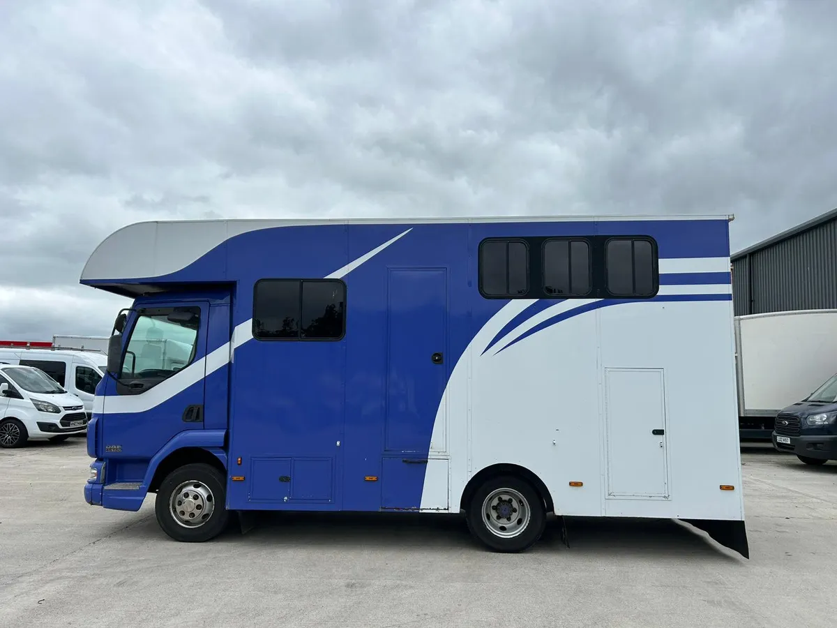 May 2005 DAF LF 45-150 3 Horse Horsebox - Image 3