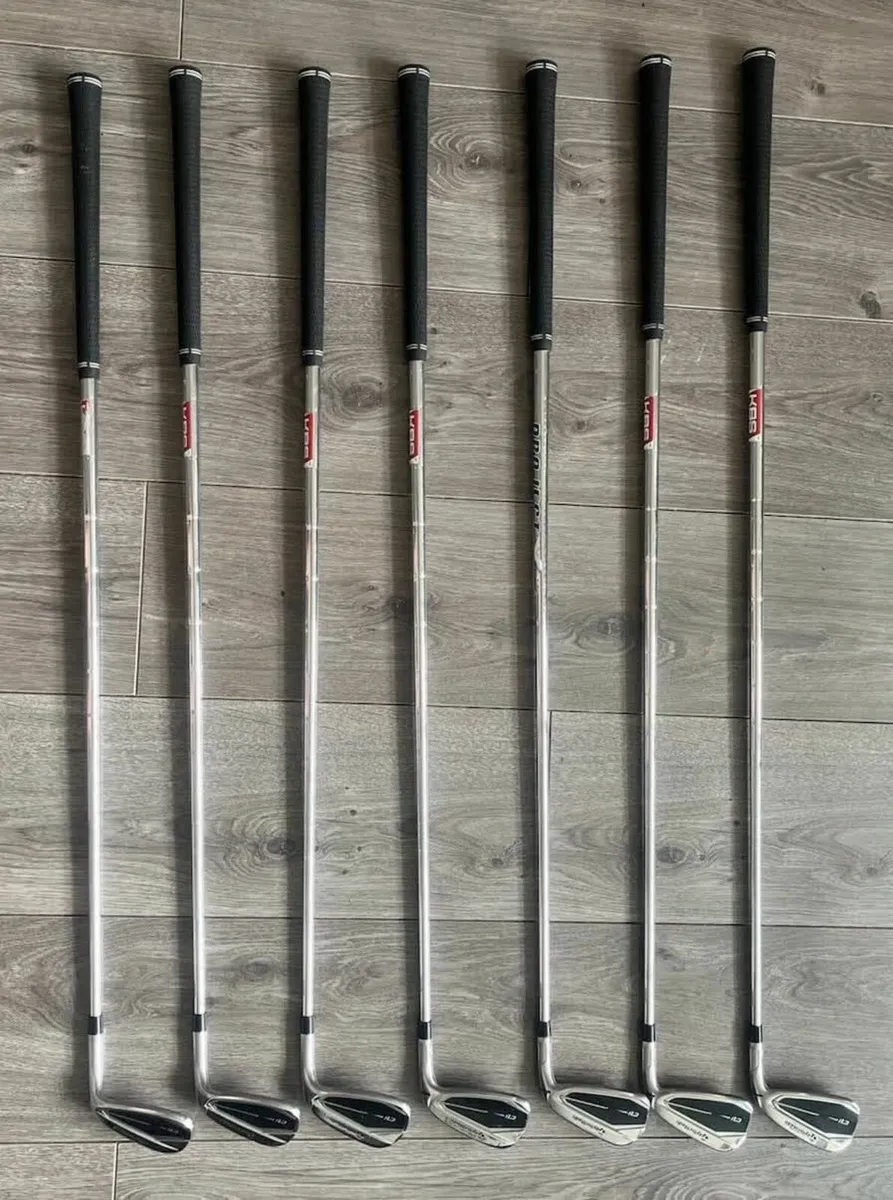 Taylormade QI irons 5,6,7,8,9,P,A Regular Flex - Image 1