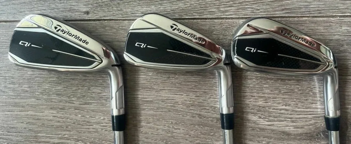Taylormade QI irons 5,6,7,8,9,P,A Regular Flex - Image 3